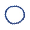 Βραχιόλι Senza Men's, λάστιχο με μπλε πέτρες από Λάβα 0.6 cm - SSD5542-2