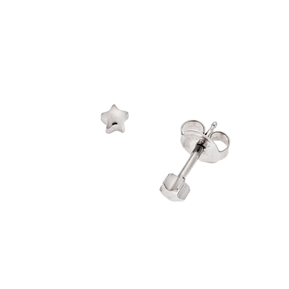 Σκουλαρίκια Senza Steel, από ανοξείδωτο ατσάλι, με αστεράκι - SSD5603SR