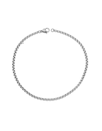 Βραχιόλι Senza Stainless Steel Silver - SSD5656SRBR