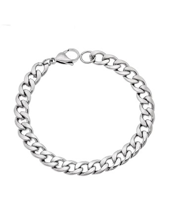 Βραχιόλι Senza Stainless Steel Silver - SSD5660CSRBR