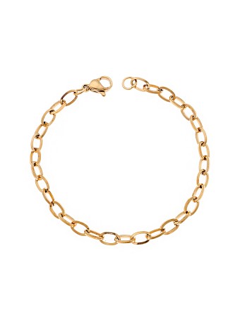 Βραχιόλι Senza Stainless Steel Gold Plated - SSD5661GDBR