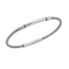 Βραχιόλι Senza Men's Silver Stainless Steel Bracelet - SSD5750SR