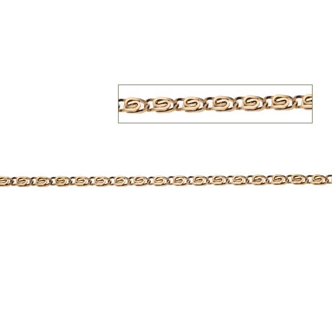 Καδένα Senza Stainless Steel Gold Plated - SSD5856GD