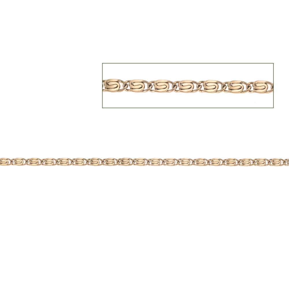 Καδένα Senza Stainless Steel Gold Plated - SSD5857GD