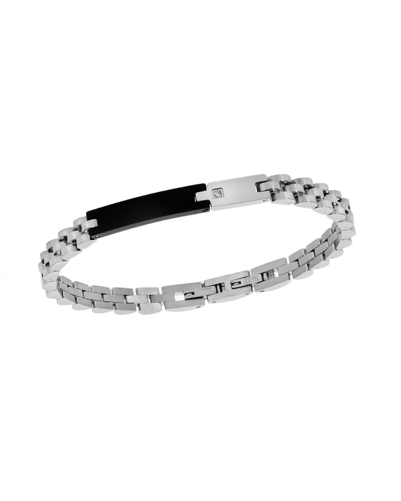 Βραχιόλι Senza Men's Stainless Steel - SSD5950SR