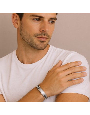 Βραχιόλι Senza Men's Stainless Steel - SSD5959SR