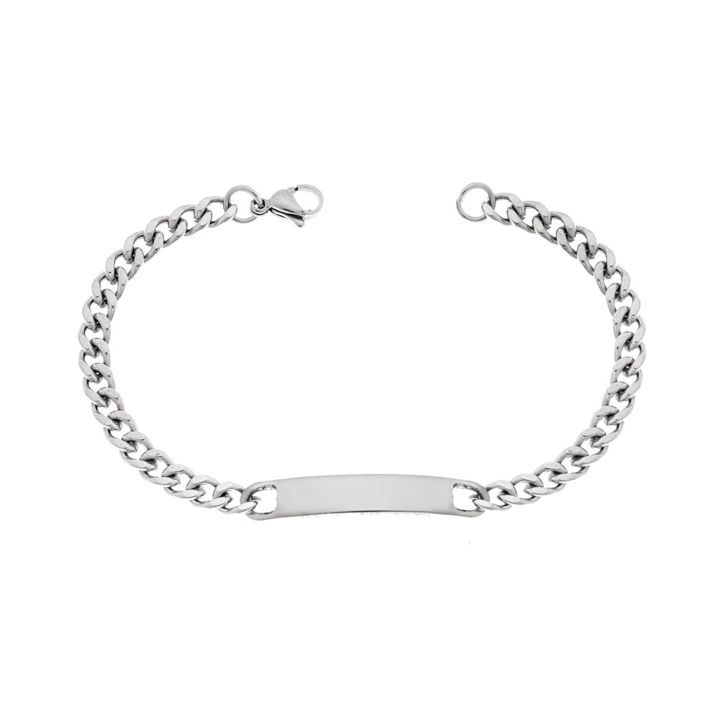 Βραχιόλι Senza Stainless Steel , ταυτότητα - SSD5991SR