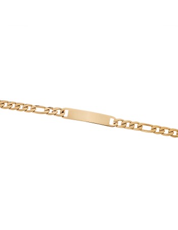 Βραχιόλι Senza Stainless Steel Gold Plated , ταυτότητα - SSD5994GD