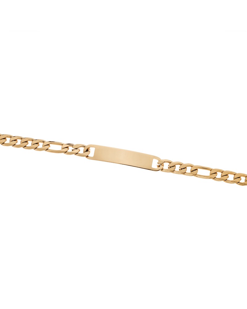 Βραχιόλι Senza Stainless Steel Gold Plated , ταυτότητα - SSD5994GD