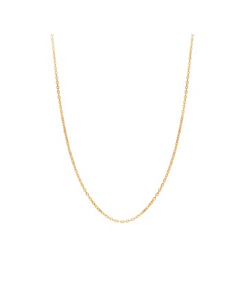 Καδένα Silver Senza Gold Plated 40cm - SSR1521