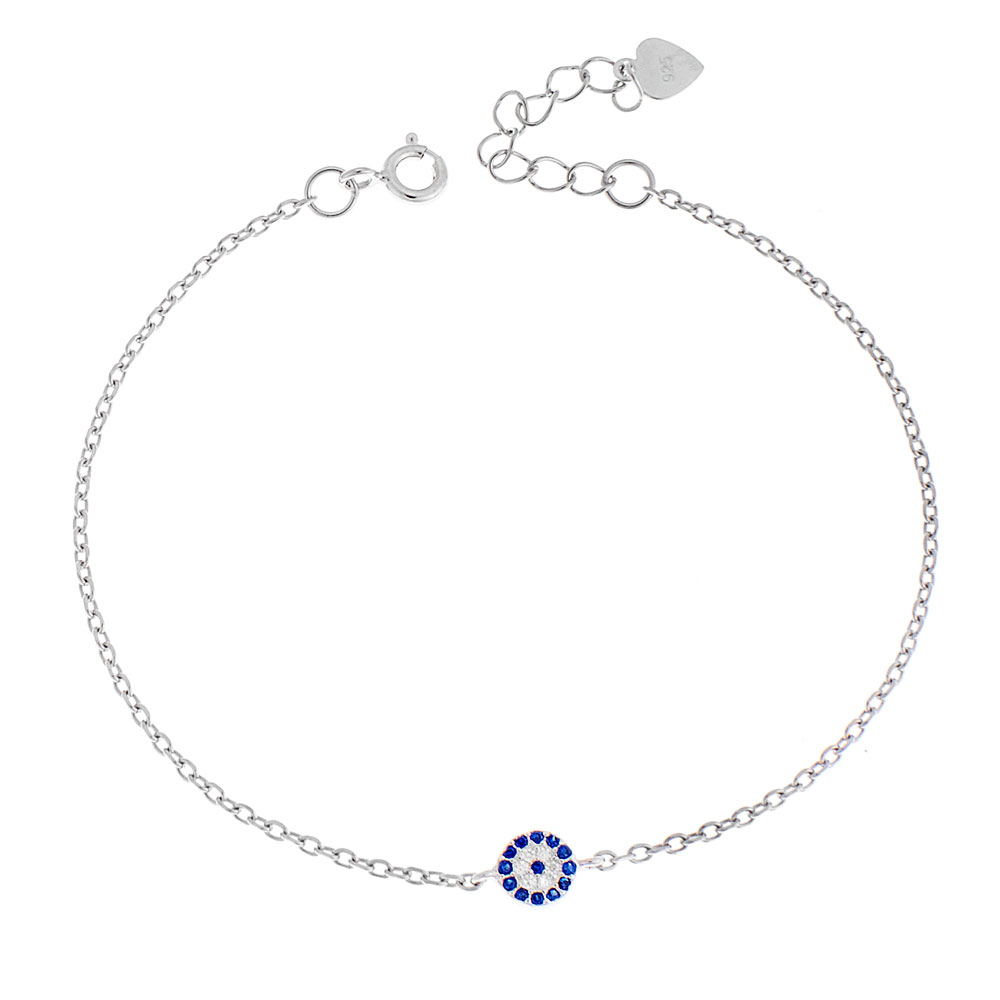 Βραχιόλι Στόχος SENZA Silver 925 Rhodium Plated SSR1829SR SSR1829SR