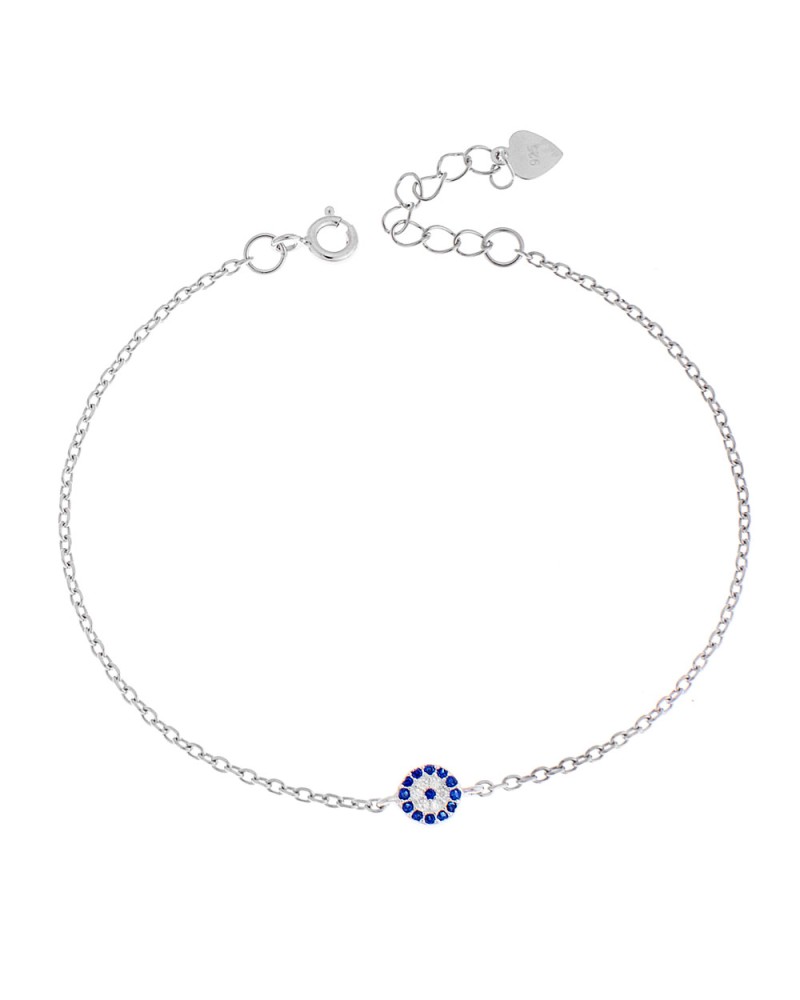 Βραχιόλι Στόχος SENZA Silver 925 Rhodium Plated SSR1829SR SSR1829SR