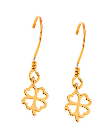 Σκουλαρίκια Senza Silver 925 Gold Plated - SSR2397GDSK