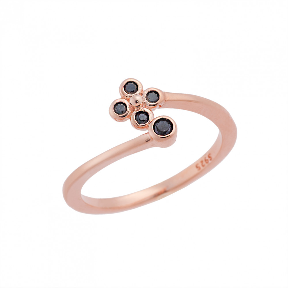 Δαχτυλίδι Chevalier Senza Silver 925 Rose Gold Plated - SSR2452RB