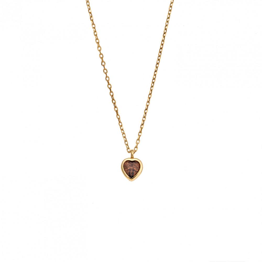 Μενταγιόν Senza Silver 925 Gold Plated - SSR2475-14GD