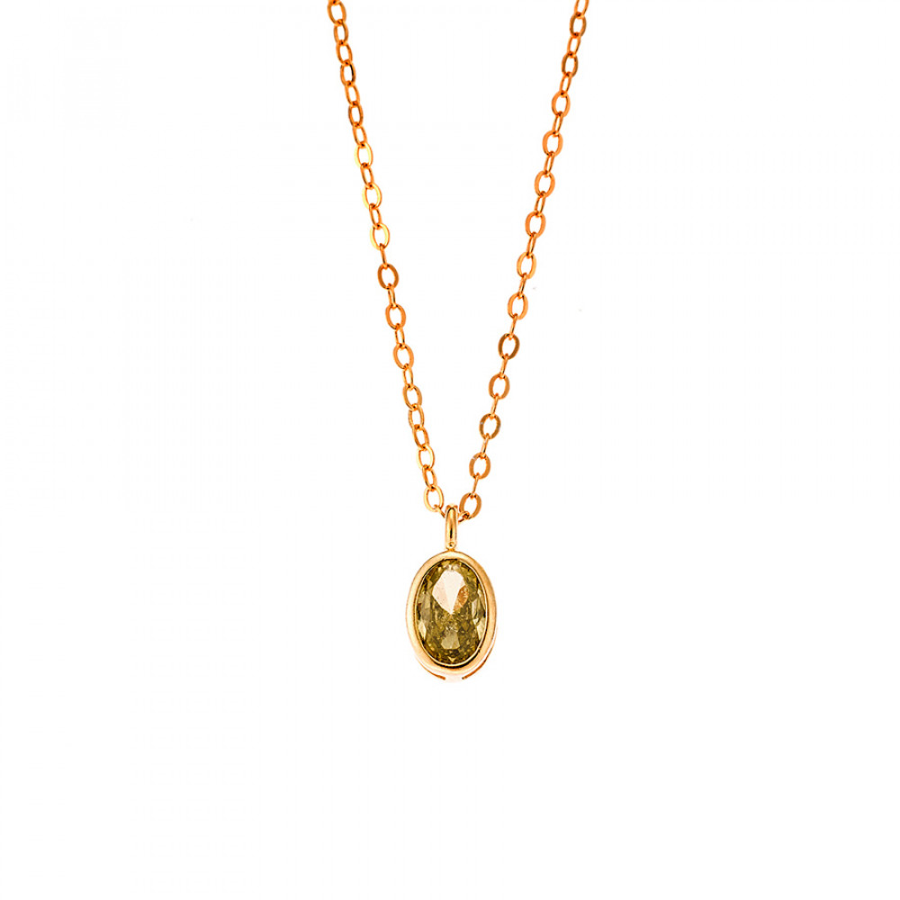 Μενταγιόν Senza Silver 925 Gold Plated - SSR2478-10GD