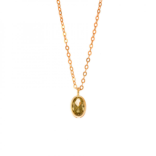 Μενταγιόν Senza Silver 925 Gold Plated - SSR2478-10GD