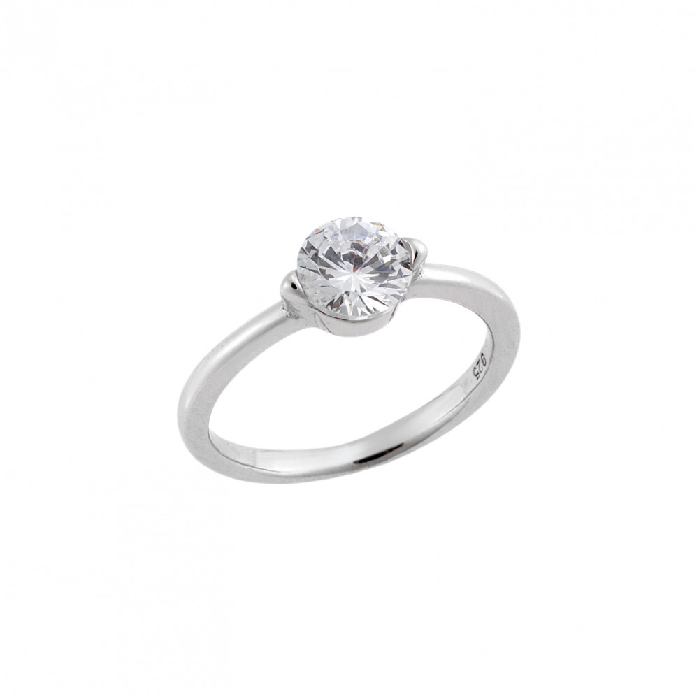 Δαχτυλίδι Γυναικείο Μονόπετρο Senza Silver 925 - SSR2505