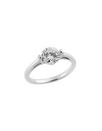 Δαχτυλίδι Γυναικείο Μονόπετρο Senza Silver 925 - SSR2509