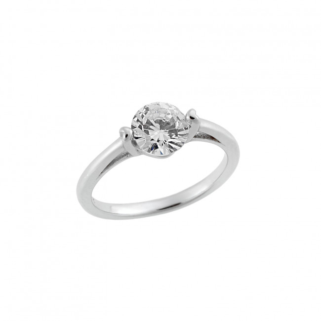 Δαχτυλίδι Γυναικείο Μονόπετρο Senza Silver 925 - SSR2509