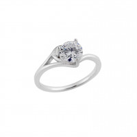 Δαχτυλίδι Γυναικείο Μονόπετρο Senza Silver 925 - SSR2512