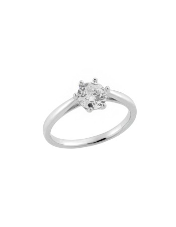 Δαχτυλίδι Γυναικείο Μονόπετρο Senza Silver 925 - SSR2514