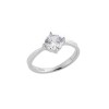 Δαχτυλίδι Γυναικείο Μονόπετρο Senza Silver 925 - SSR2531