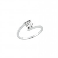 Δαχτυλίδι Γυναικείο Μονόπετρο Senza Silver 925 - SSR2562