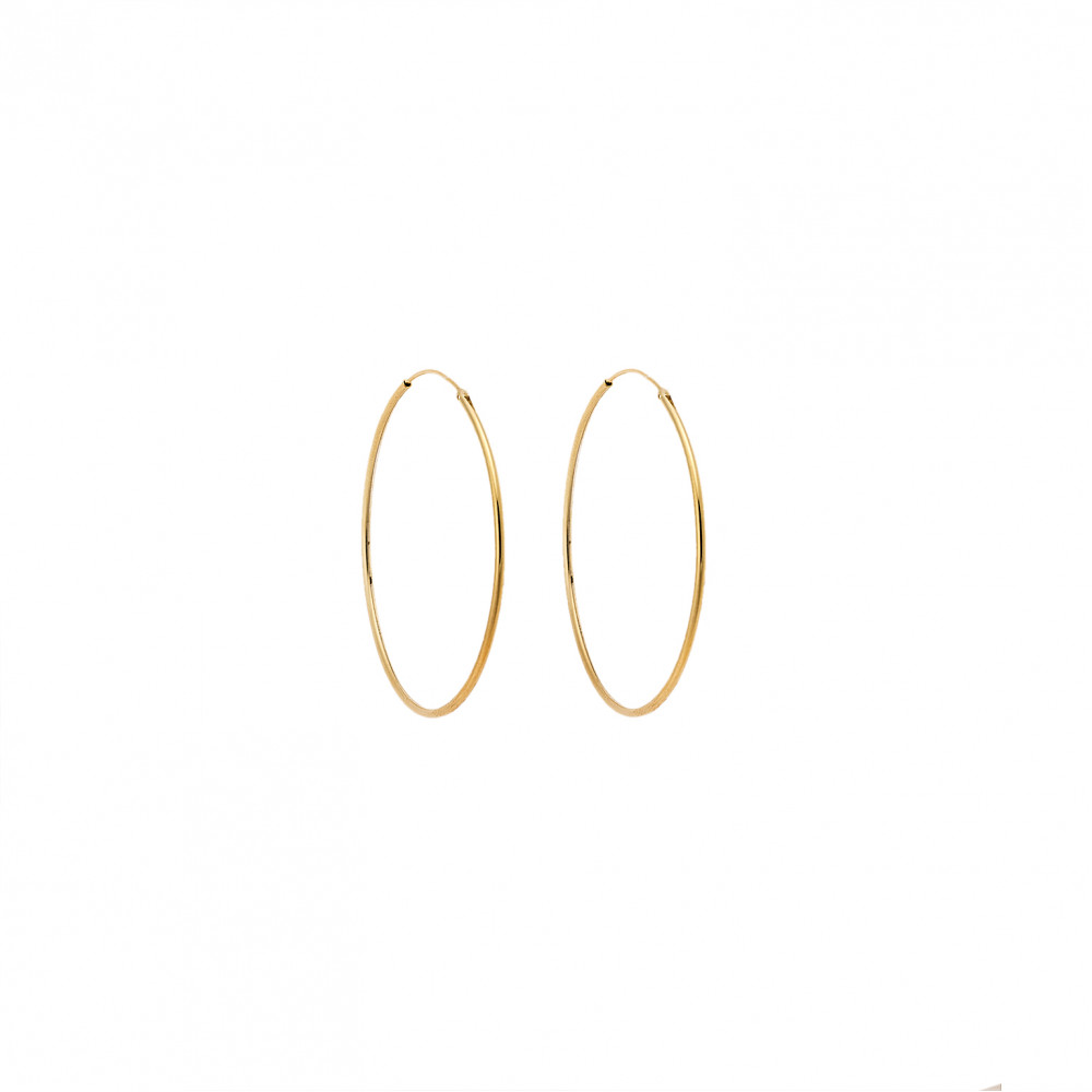 Κρίκος SENZA Silver 925 Gold Plated - SSR2763GD