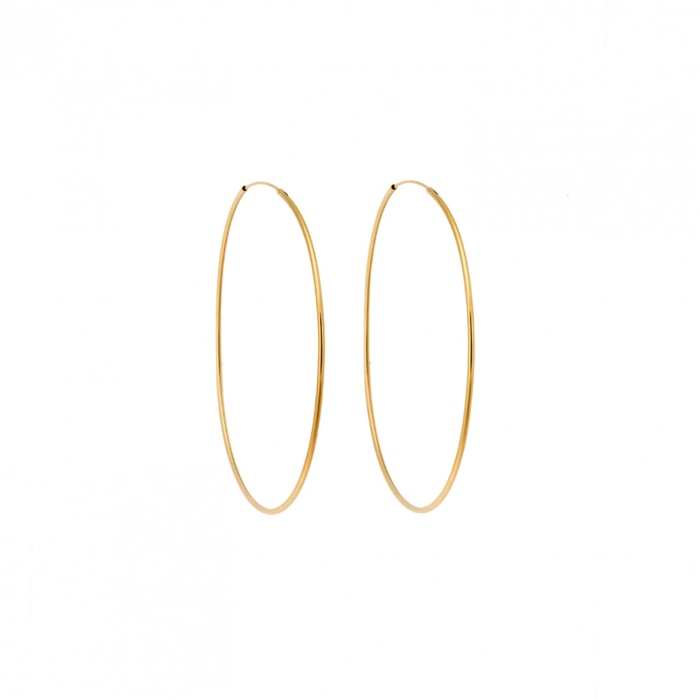 Κρίκος SENZA Silver 925 Gold Plated - SSR2765GD