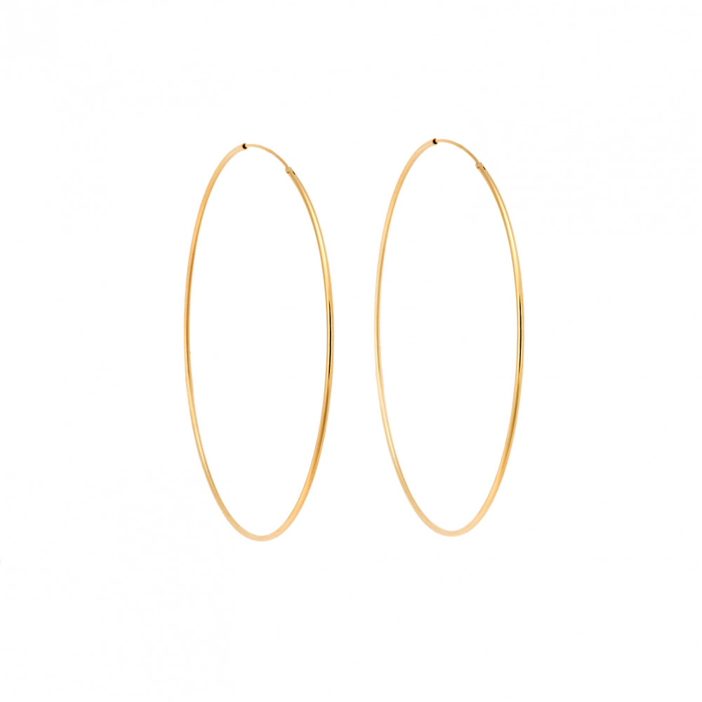 Κρίκος SENZA Silver 925 Gold Plated - SSR2766GD