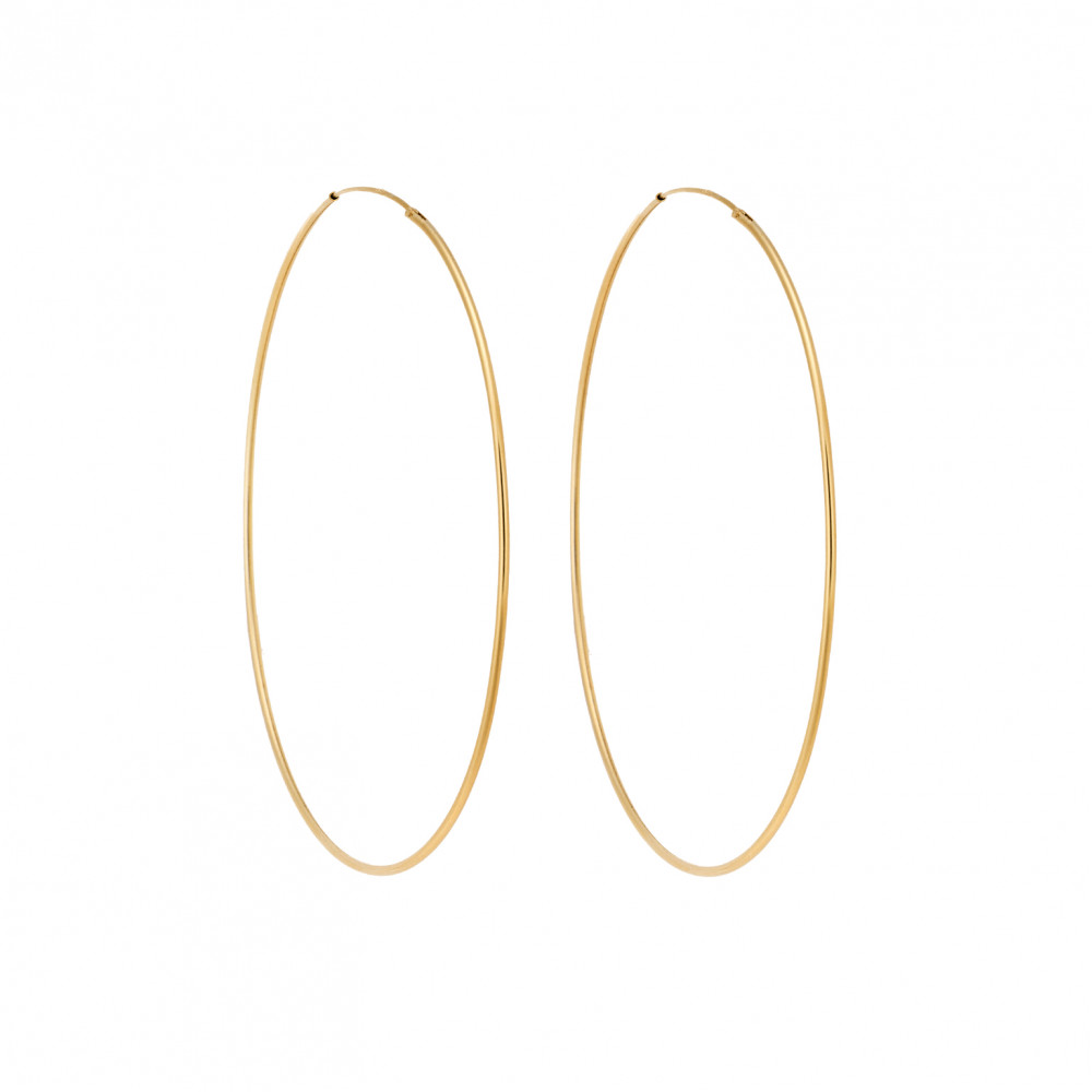 Κρίκος SENZA Silver 925 Gold Plated - SSR2767GD