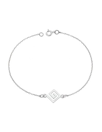 Βραχιόλι Senza Silver 925, μαίανδρος - SSR2782SR