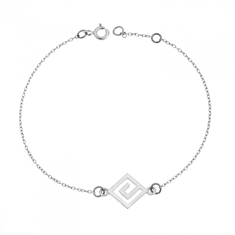 Βραχιόλι Senza Silver 925, μαίανδρος - SSR2783SR