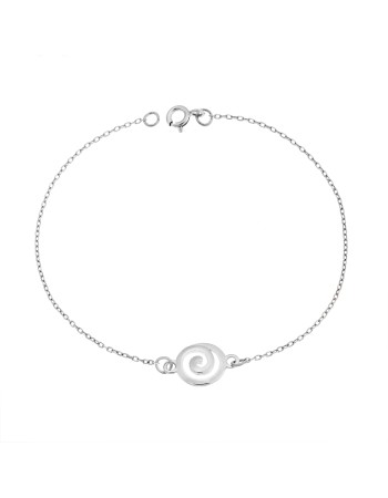 Βραχιόλι Senza Silver 925, καράβολας - SSR2788SR