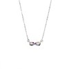 Κολιέ Senza Silver 925, Άπειρο με ζιργκόν - SSR2846SMU