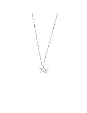 Κολιέ Senza ασήμι 925, χελωνάκι - SSR3288SR