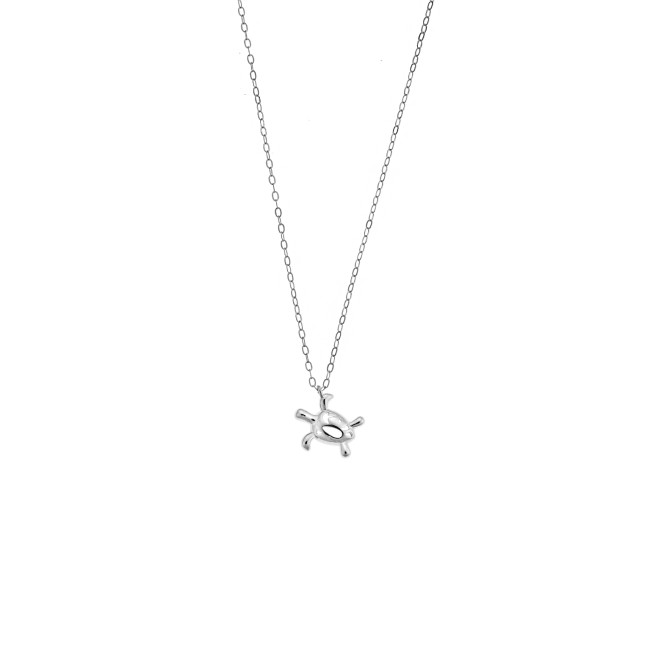 Κολιέ Senza ασήμι 925, χελωνάκι - SSR3288SR