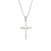 Μοτίφ Senza από ασήμι 925, σταυρός - SSR3355-1SR