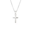 Μοτίφ Senza από ασήμι 925, σταυρός - SSR3355SR