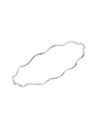 Βραχιόλι Senza από ασήμι 925, με κυματιστό σχέδιο - SSR3680SR