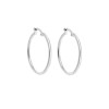 Σκουλαρίκια Γυναικεία Senza από ασήμι 925, κρίκος - SSR3696-2SR