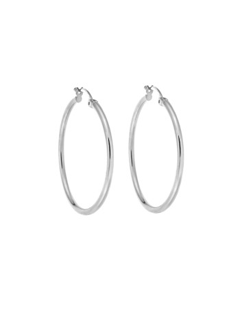 Σκουλαρίκια Γυναικεία Senza από ασήμι 925, κρίκος - SSR3696-3SR