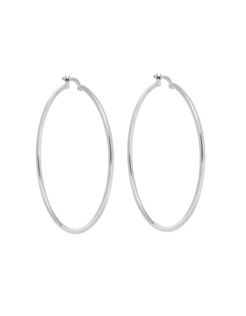 Σκουλαρίκια Γυναικεία Senza από ασήμι 925, κρίκος - SSR3696-5SR