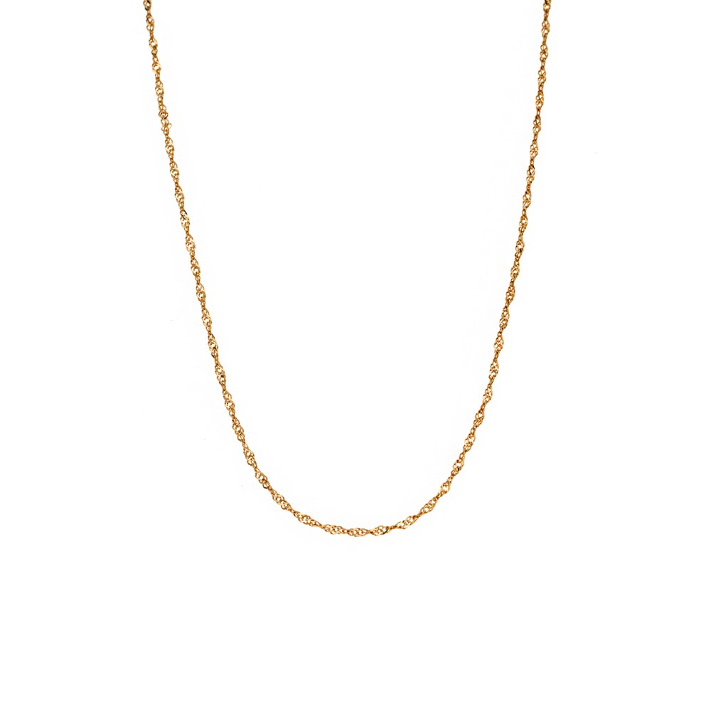 Καδένα Senza από επιχρυσωμένο ασήμι 925 - 40cm - SSR3774GD-40cm