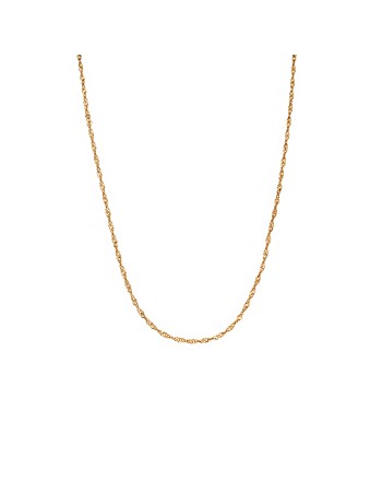 Καδένα Senza από επιχρυσωμένο ασήμι 925 - 40cm - SSR3774GD-40cm