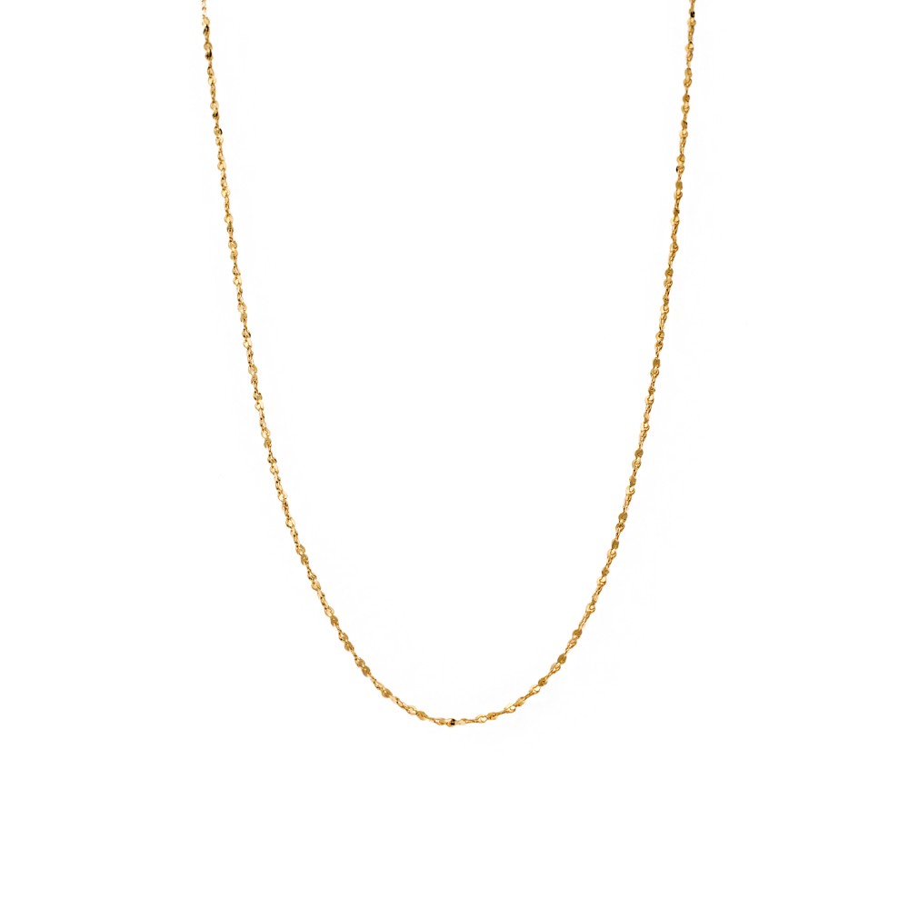 Καδένα Senza από επιχρυσωμένο ασήμι 925 - 40cm - SSR3775GD-40cm