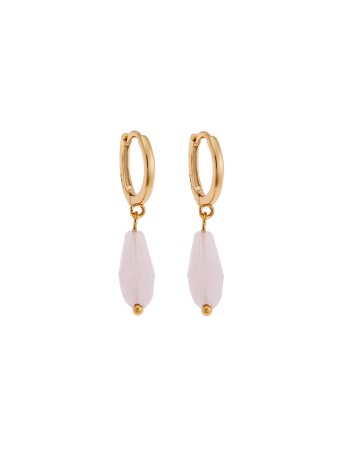 Σκουλαρίκια Κρίκοι Senza επιχρυσωμένο ασήμι 925 - SSR3990-1GD