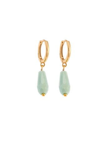 Σκουλαρίκια Κρίκοι Senza επιχρυσωμένο ασήμι 925 - SSR3990-7GD