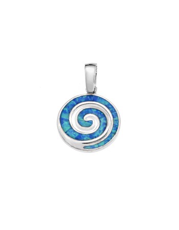 Μοτίφ Senza από ασήμι 925, Σπείρα με Opal - SSR4136SOP